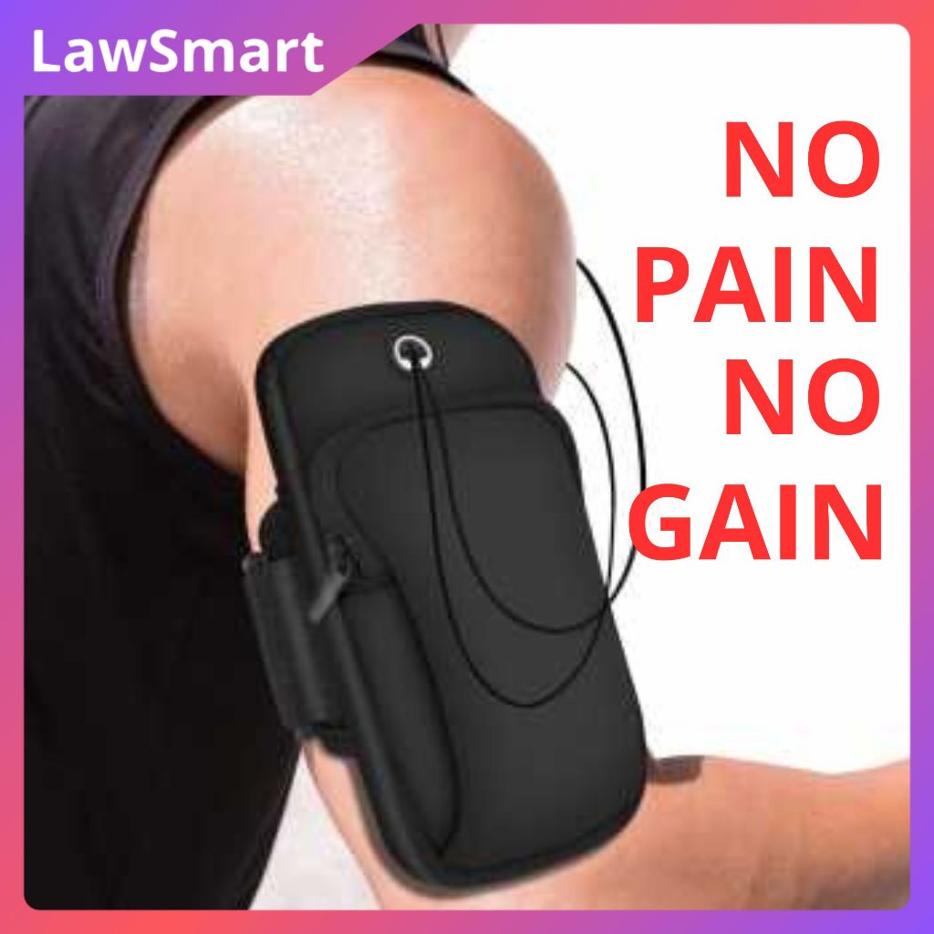 Tas Lengan Jogging Olahraga Running Arm Bag Waterproof