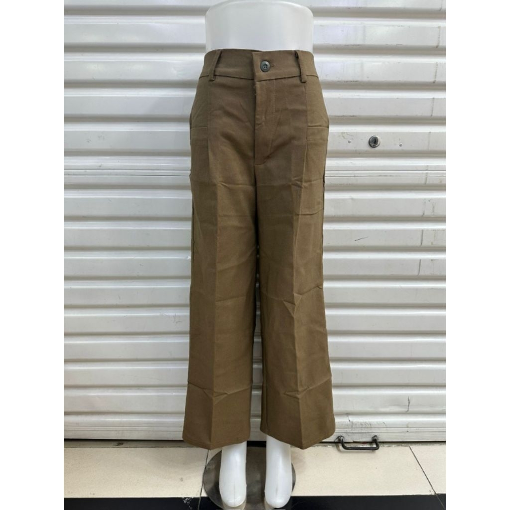 DEVA_Kulot SKENA Celana Wanita Bahan Bengalin / Kodoray Katun Stretch Import