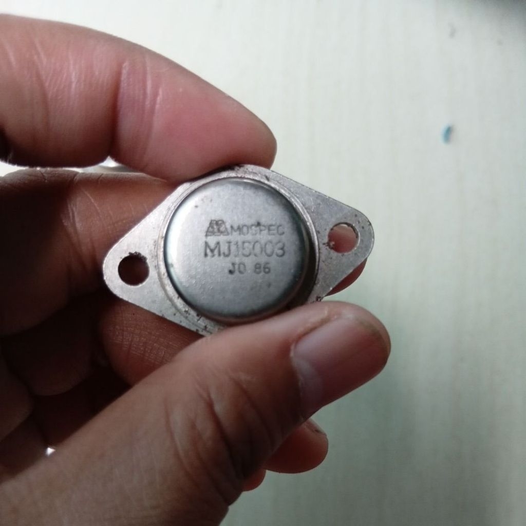 transistor jengkolan MJ15003 original MEXICO