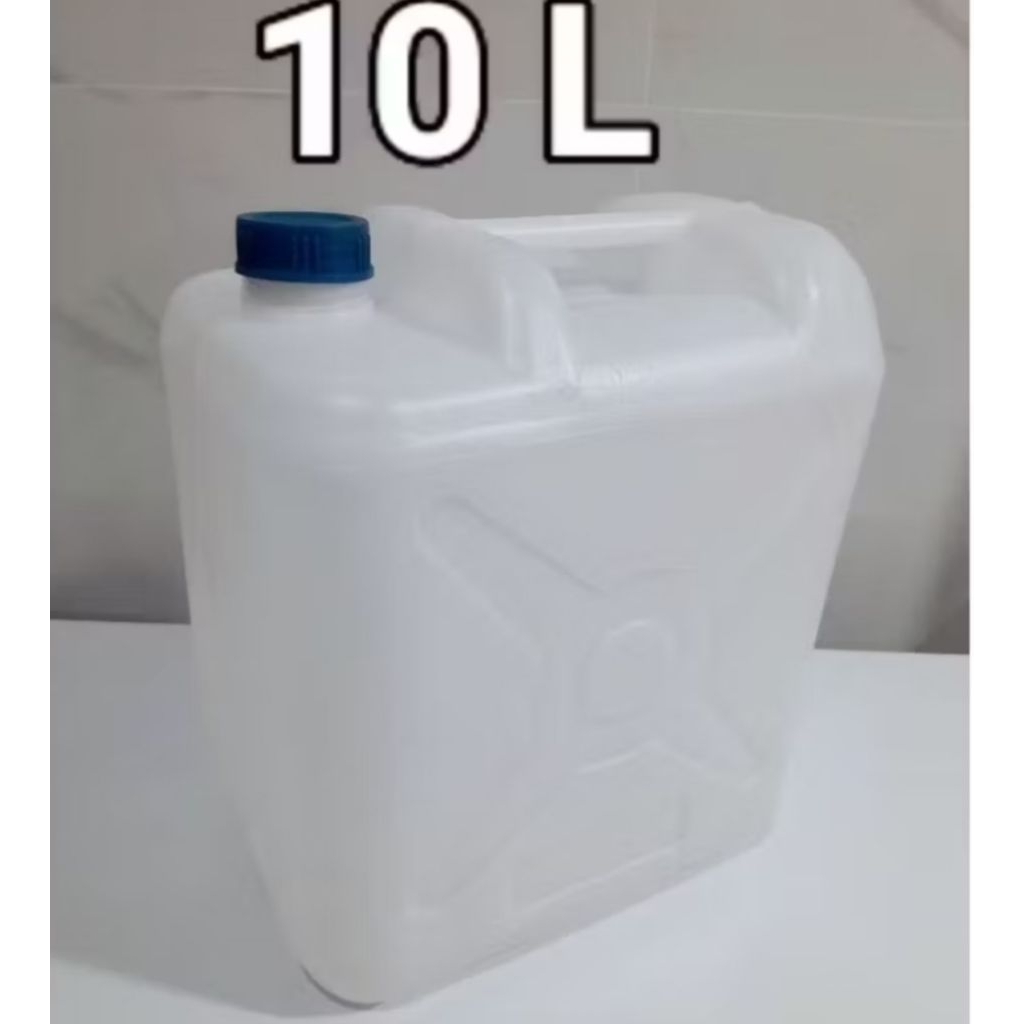 JERIGEN PUTIH 10 LITER UKURAN PABRIK / DERIGEN