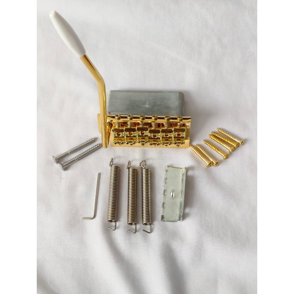 Bridge Tremolo Stratocaster MVB Semi Updown Gold