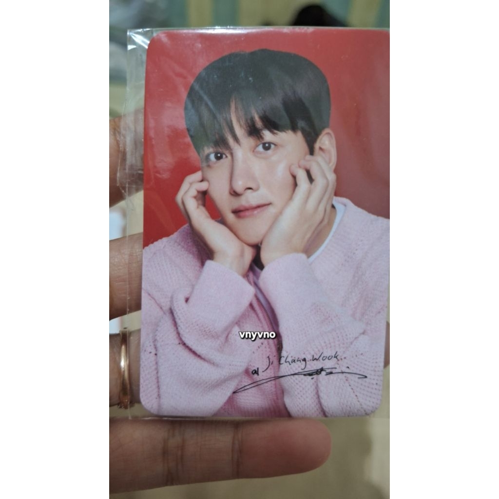 Photocard Ji chang wook happy tos
