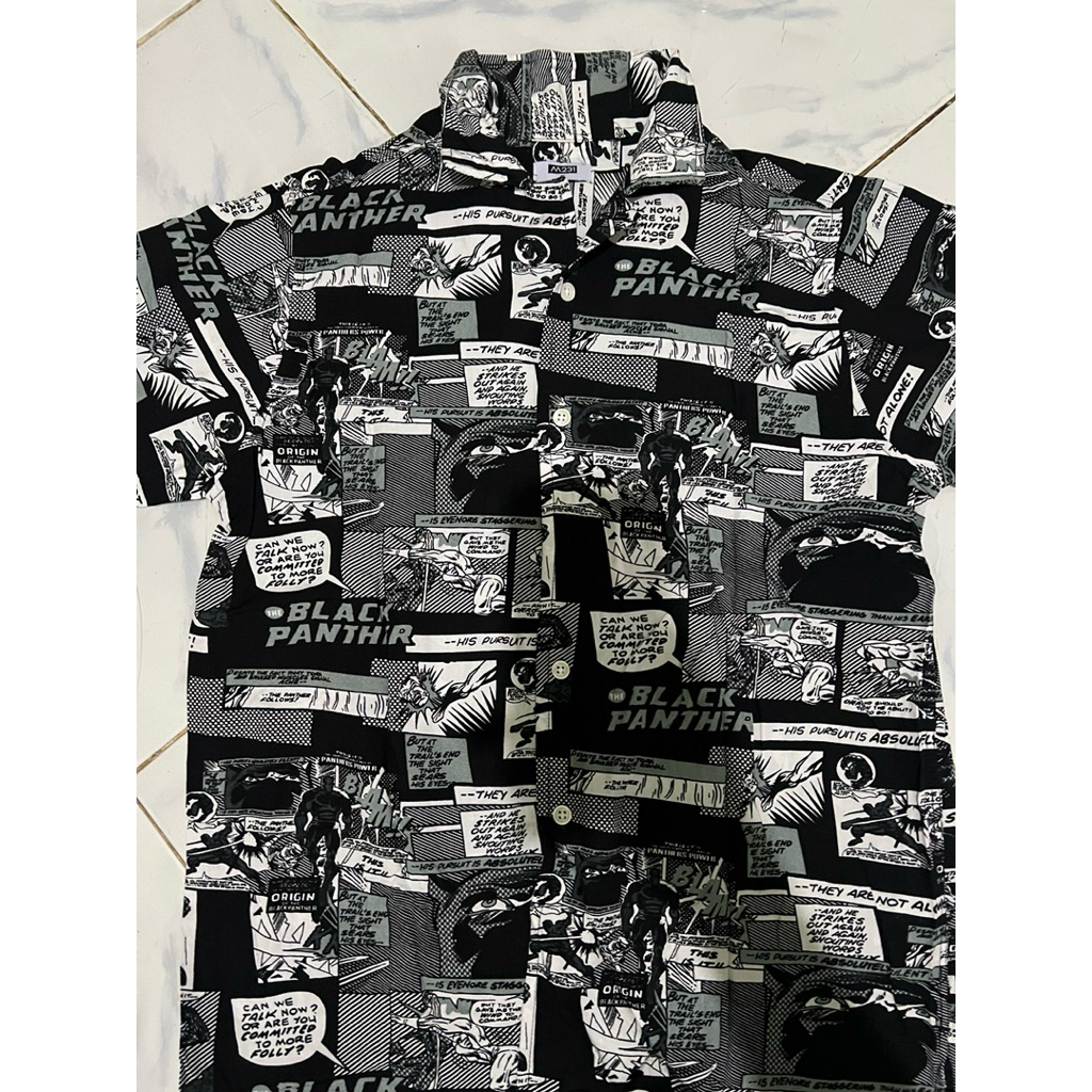 M321 kemeja marvel preloved