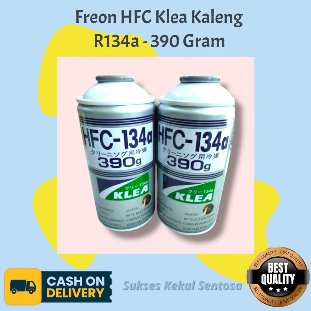 Freon HFC Klea R134 Kaleng - 390 Gram // Freon kaleng HFC 134
