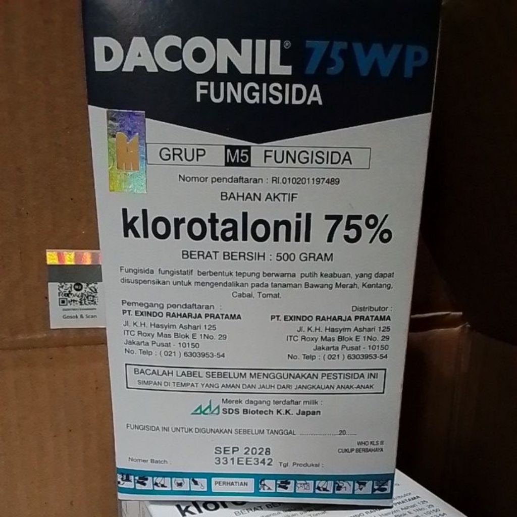 DAKONIL 75WP fungisida 500gram
