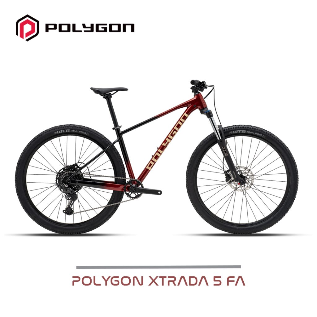 Sepeda Polygon Xtrada 5 FA Red/Black 29" 1 x 10 Speed New Series 2026
