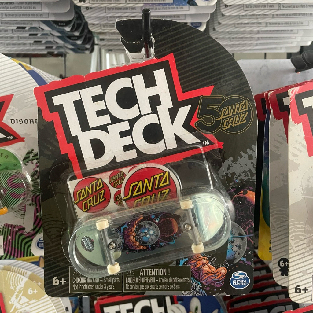 Tech Deck 50th Santa Cruz Fingerboard