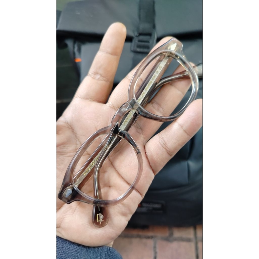 kacamata frem moscot lemtos col.brown ash(size 49-24-145)