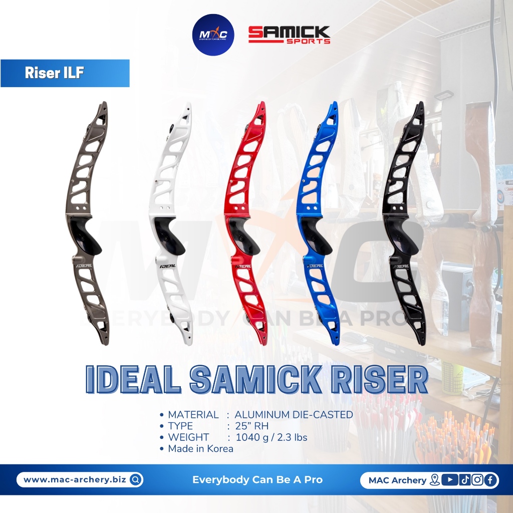 Samick Ideal Riser 25" ILF Recurve Bow Handle Archery Original - Samick Riser