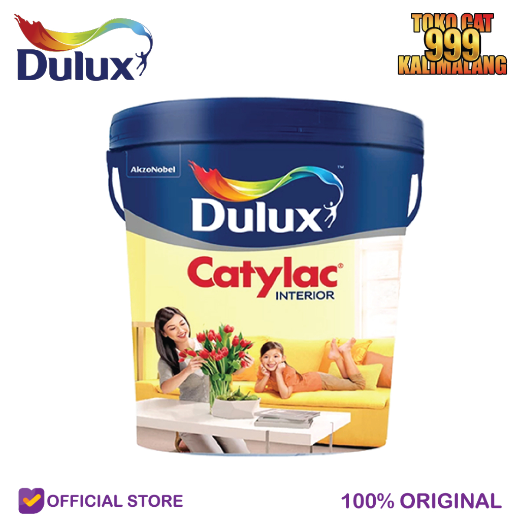 Cat Tembok Rumah Dulux Catylac Interior Warna Cascade Ukuran Pail 25 Kg REGULER/CARGO