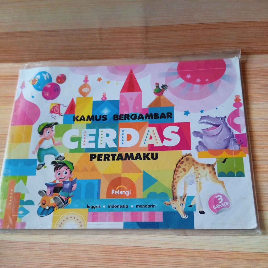 Kamus Bergambar Cerdas Pertamaku (Inggris - Indonesia - Mandarin)