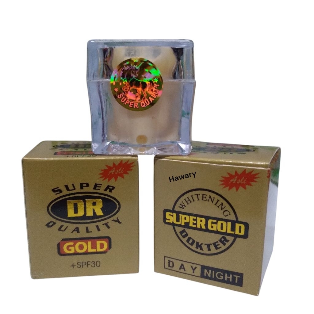 Asli Pelembab Dr Gold Natural 3 Pcs