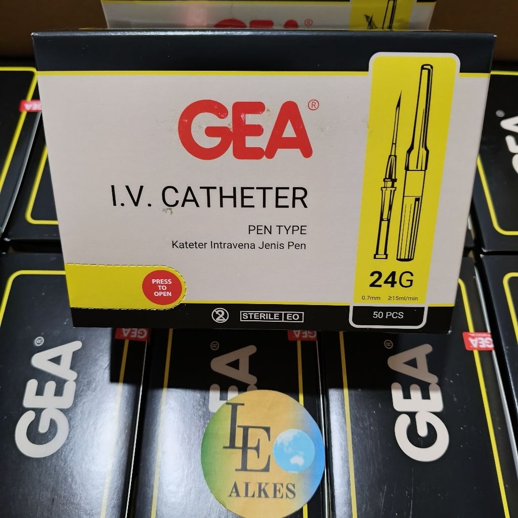 GEA IV Cattheter isi 50 No 18 20 22 24 26 IV Kateter