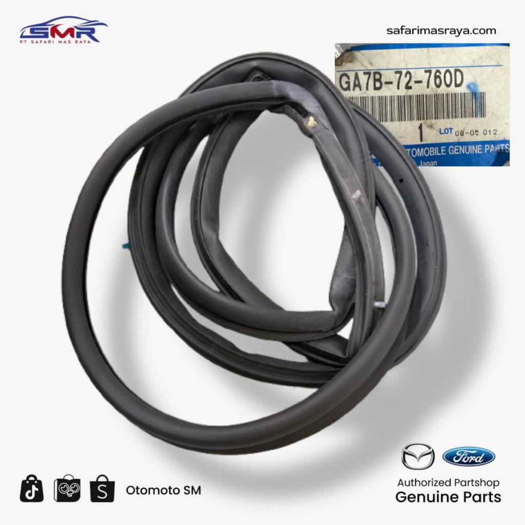 Weatherstrip Karet Kaca Pintu Belakang Kanan Mazda 626 GE ORIGINAL GA7B72760D