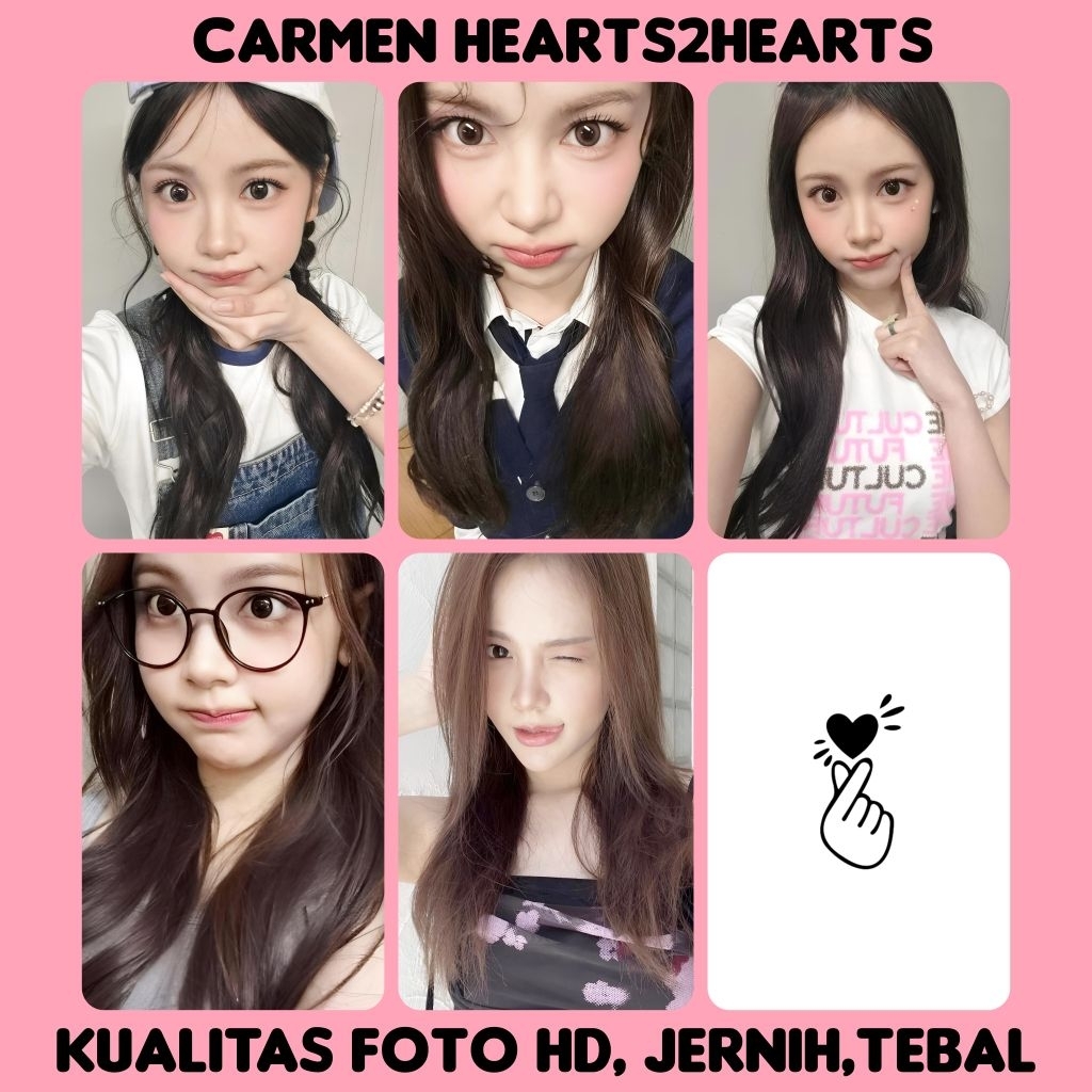 Photocard CARMEN HEARTS2HEARTS unoff