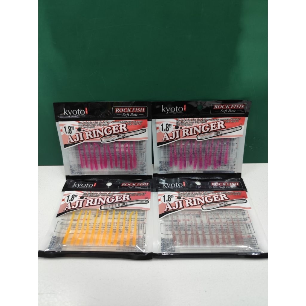 Umpan pancing soft bait KYOTO AJI RINGER.