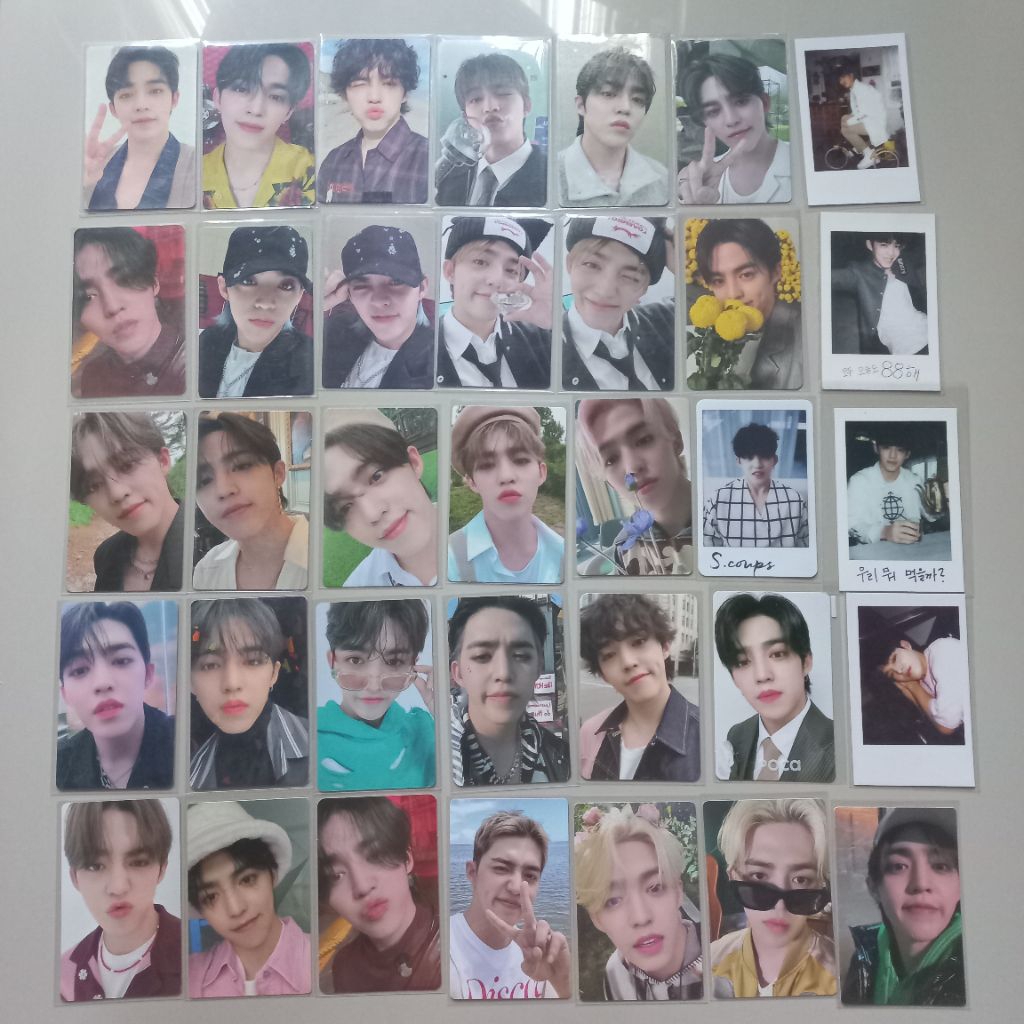 PHOTOCARD SCOUPS SEVENTEEN || PC SCOUPS SEVENTEEN right here best album pob wv GV soco baret stf fee