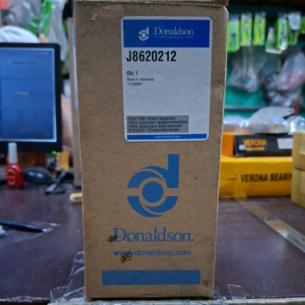 Fuel Filter Water Separator / Filter Solar Water Separator ( J8620212 )- Donaldson