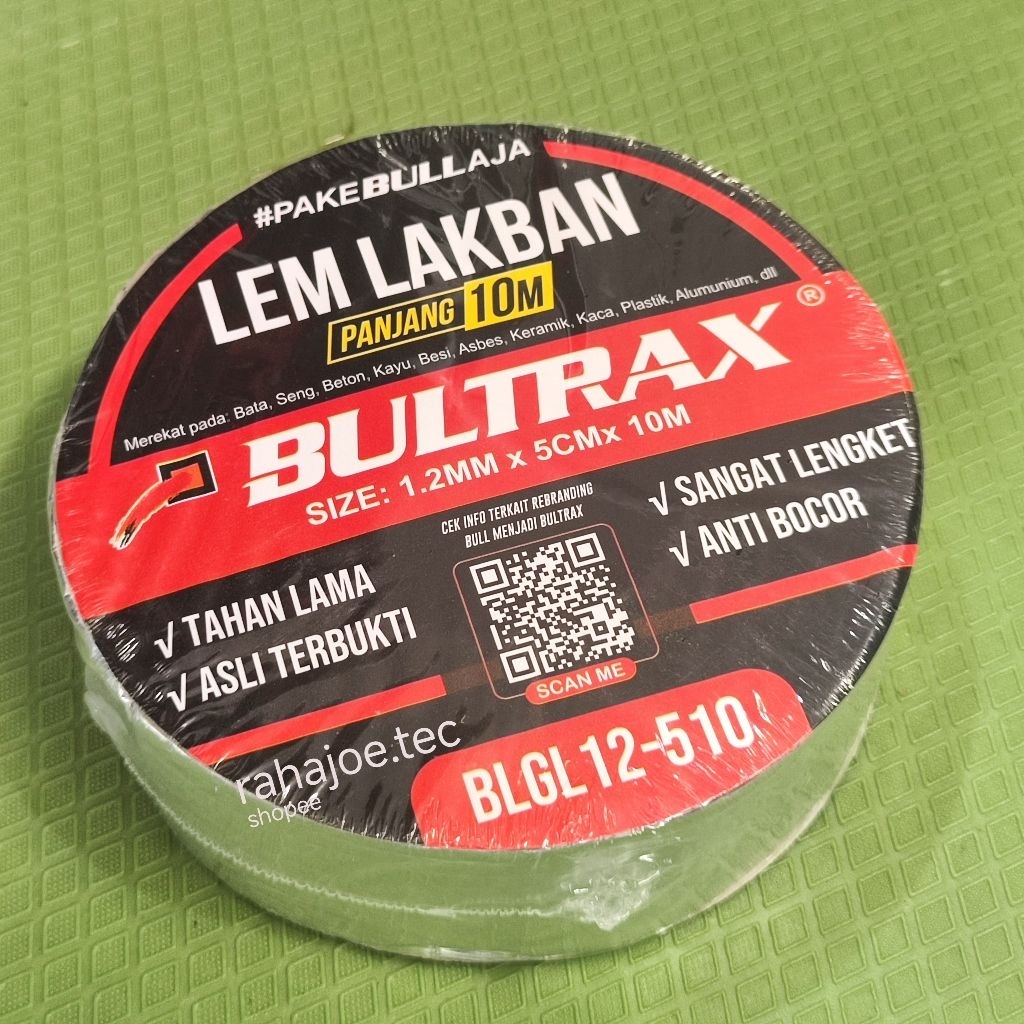 Bull Lakban Seng 10 Meter Bultrax Anti Bocor Lem Talang