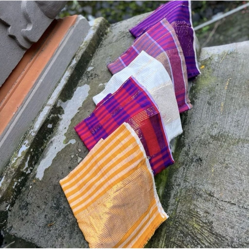 PROMO MURAH  KAIN ENDEK TUMPAL BENANG EMAS TERLARIS