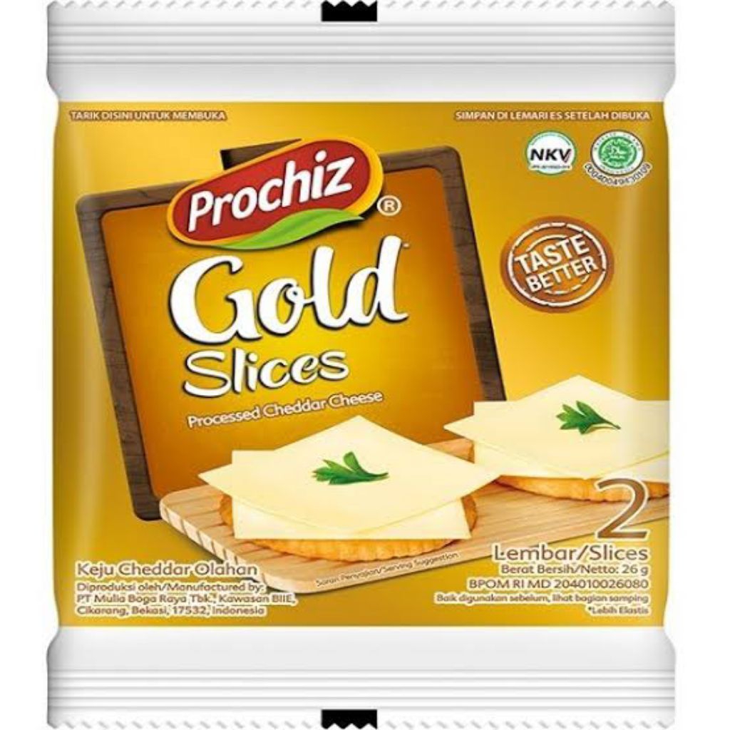 Prochiz Gold Keju isi 2 slice