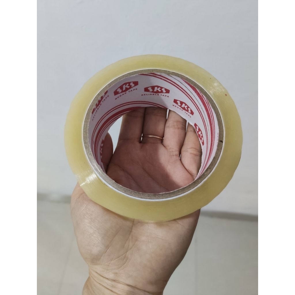 Lakban sks Bening 90 yard/Lakban bening 90 yard