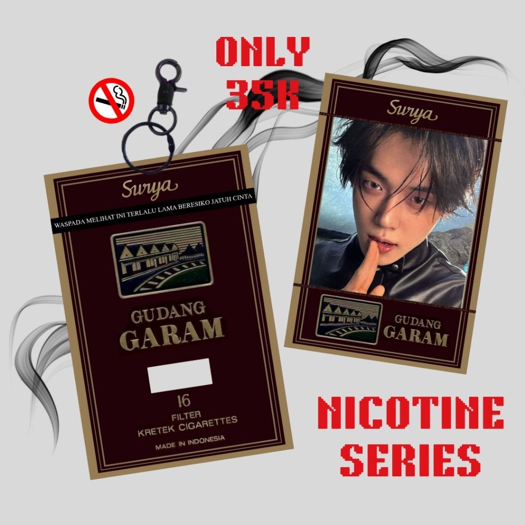 Surya 16 Photocard Holder Akrilik Cahol KPOP Anime Manhwa Manga