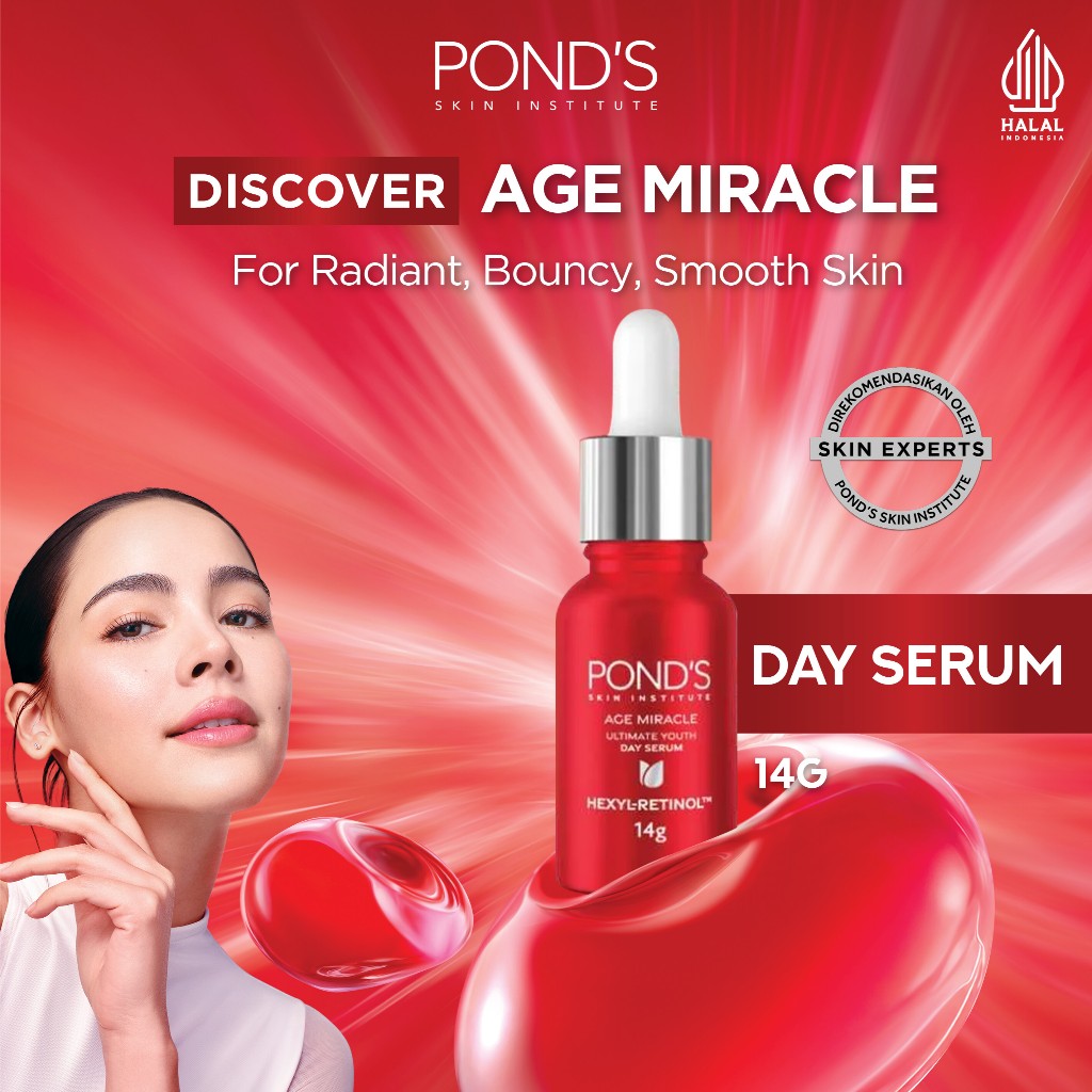 Jakarta Fashion Week 2025 - PONDS AGE MIRACLE ULTIMATE DAY SERUM HEXYL RETINOL 14gr