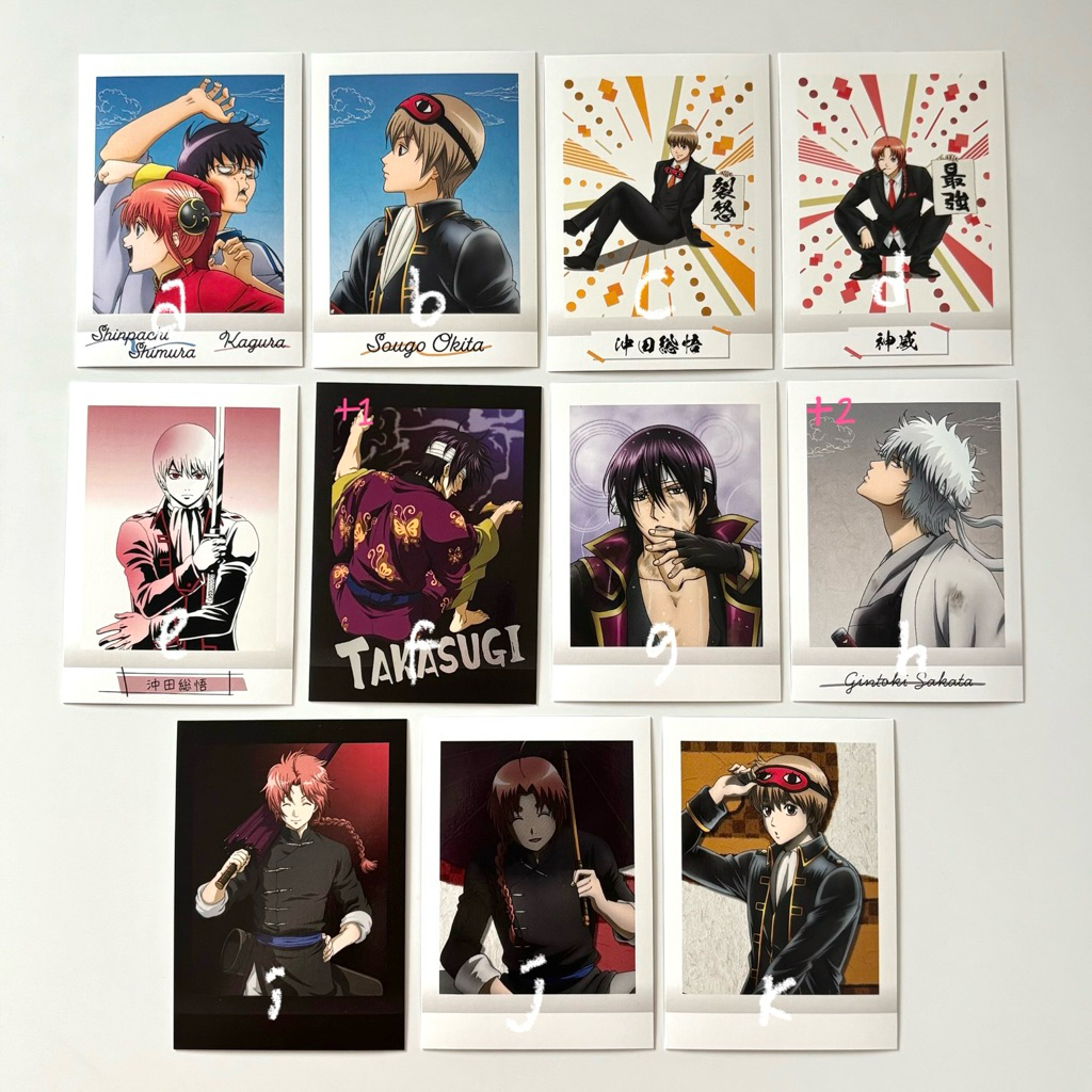 gintama - official pashakore card