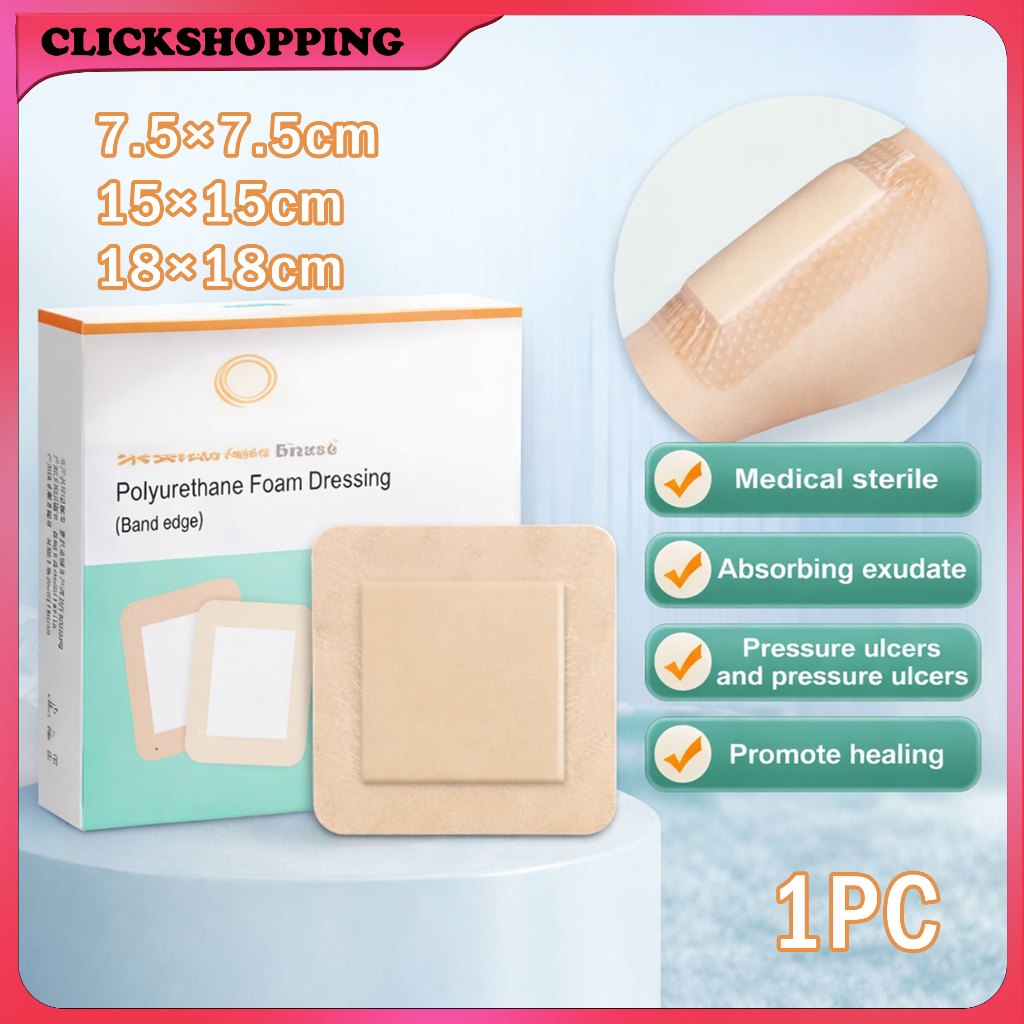 Tahan Air Perban Luka Decubitus Diabetes / Baring Perawatan Pembalut Luka / Sembuh Total Plester Luk