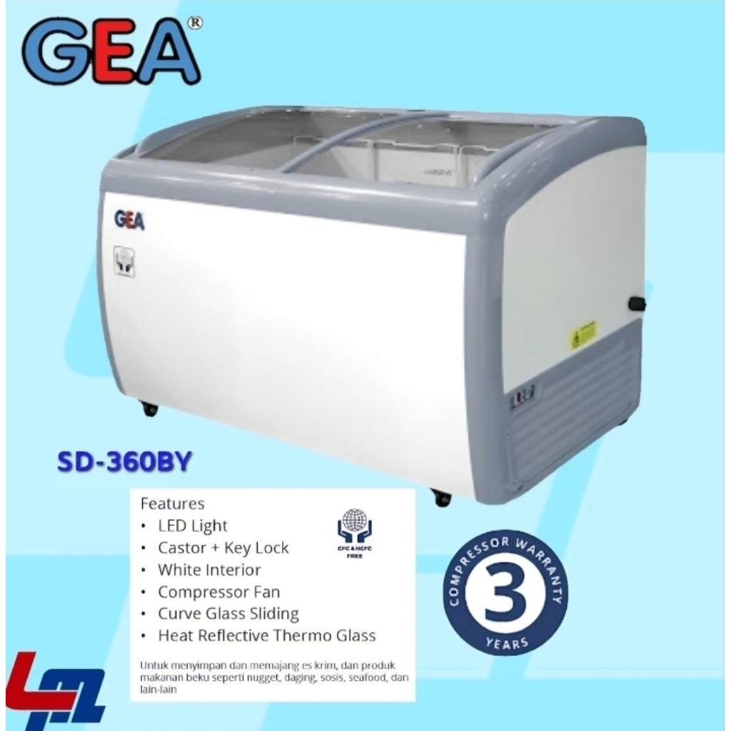 GEA FREEZER SLIDING SD 360BY /SD360BY