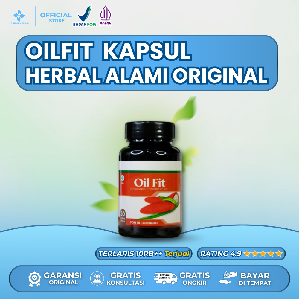 OIL FIT - EKSTRAK BUAH MERAH PAPUA TANPA EFEK SAMPING untuk KESEHATAN KULIT, KESEHATAN TUBUH, KESEHA