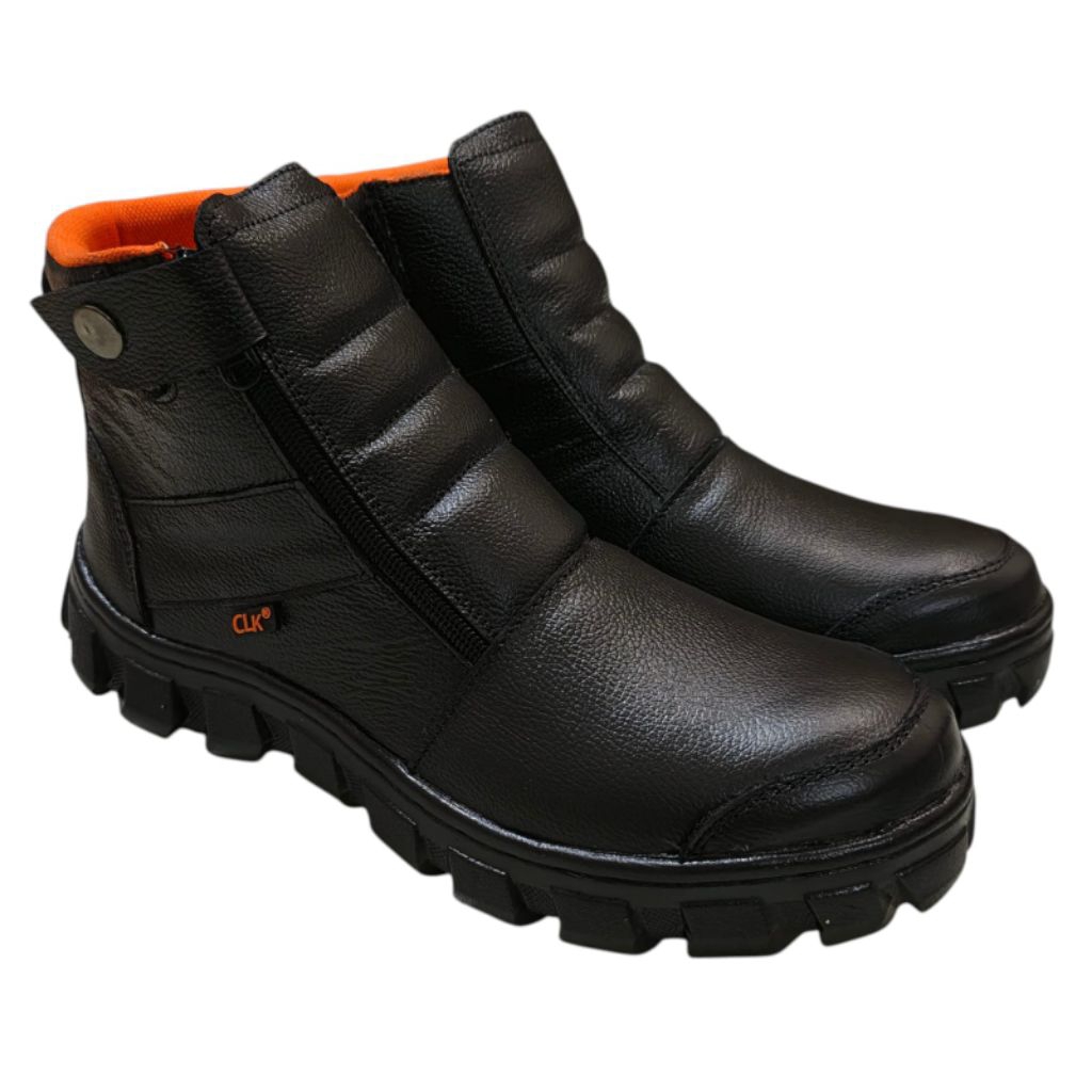 Sepatu Safety Gladiator Lapangan – Double Sleting, Sol Anti Paku, Sepatu Kerja Tangguh dan Nyaman
