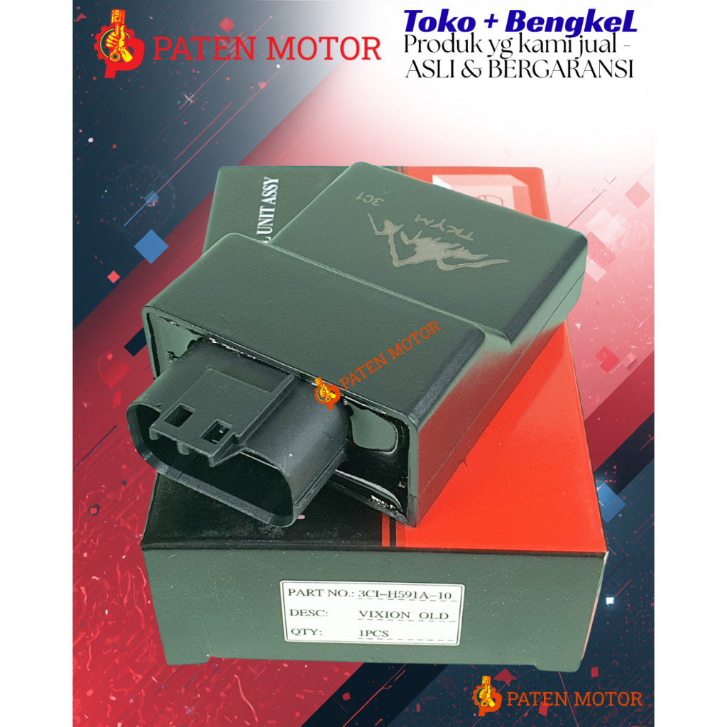 TAKAYAMA ECU YAMAHA VIXION OLD LAMA DIJAMIN ASLI