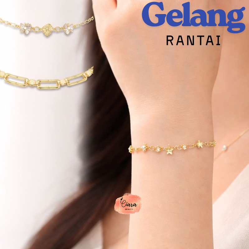 Gelang Rantai Xuping Dewasa Remaja / Aksesoris Tangan