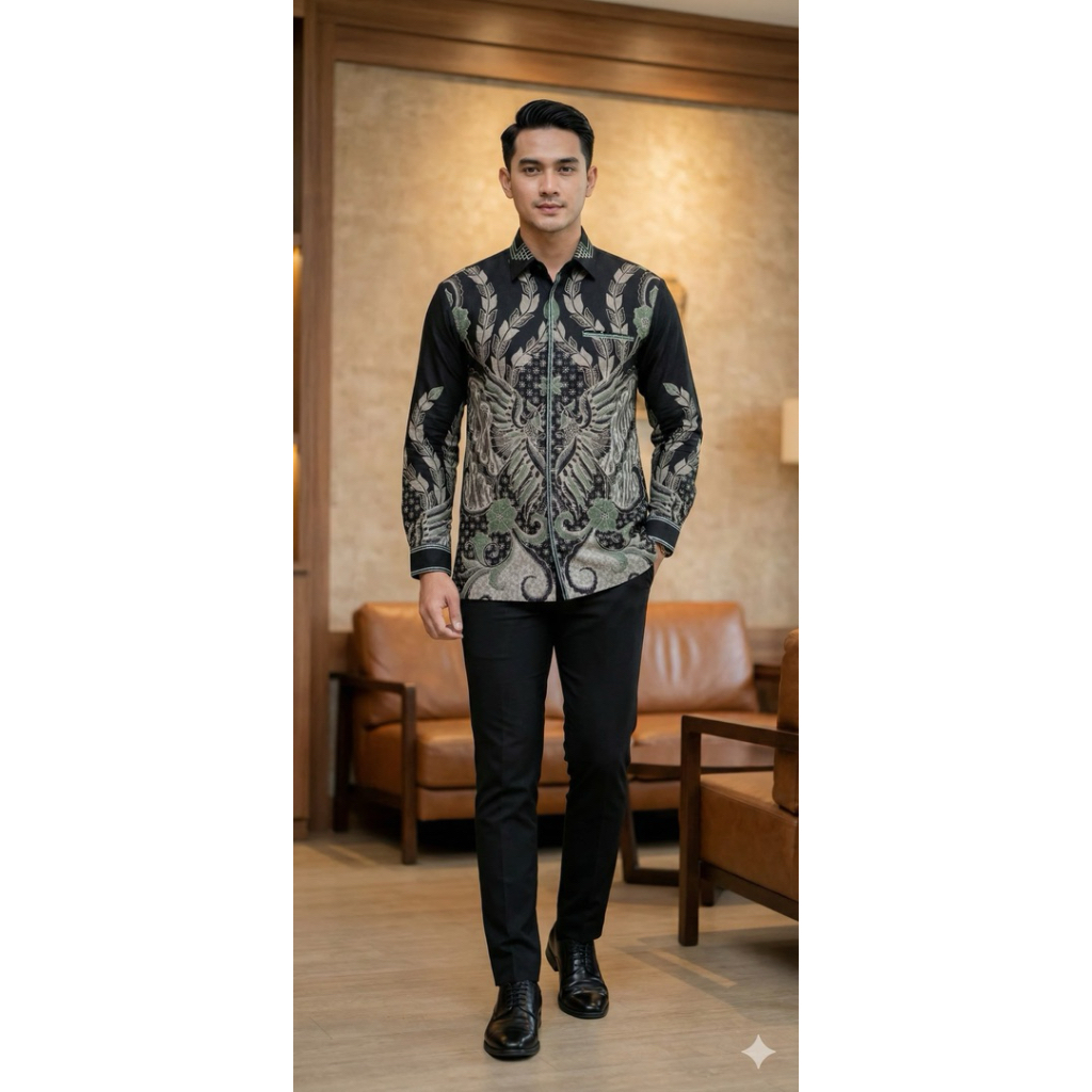 BATIK PRIA BAHAN DOBY SMOK PREMIUM