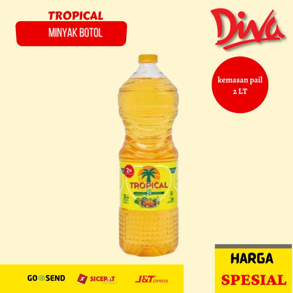 MINYAK TROPICAL 2 LITER BOTOL