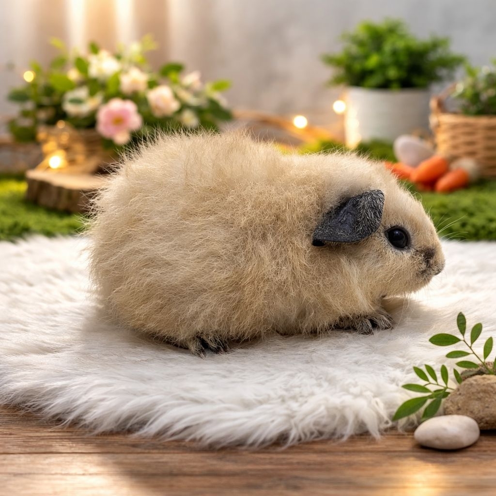 teddy california guinea pig