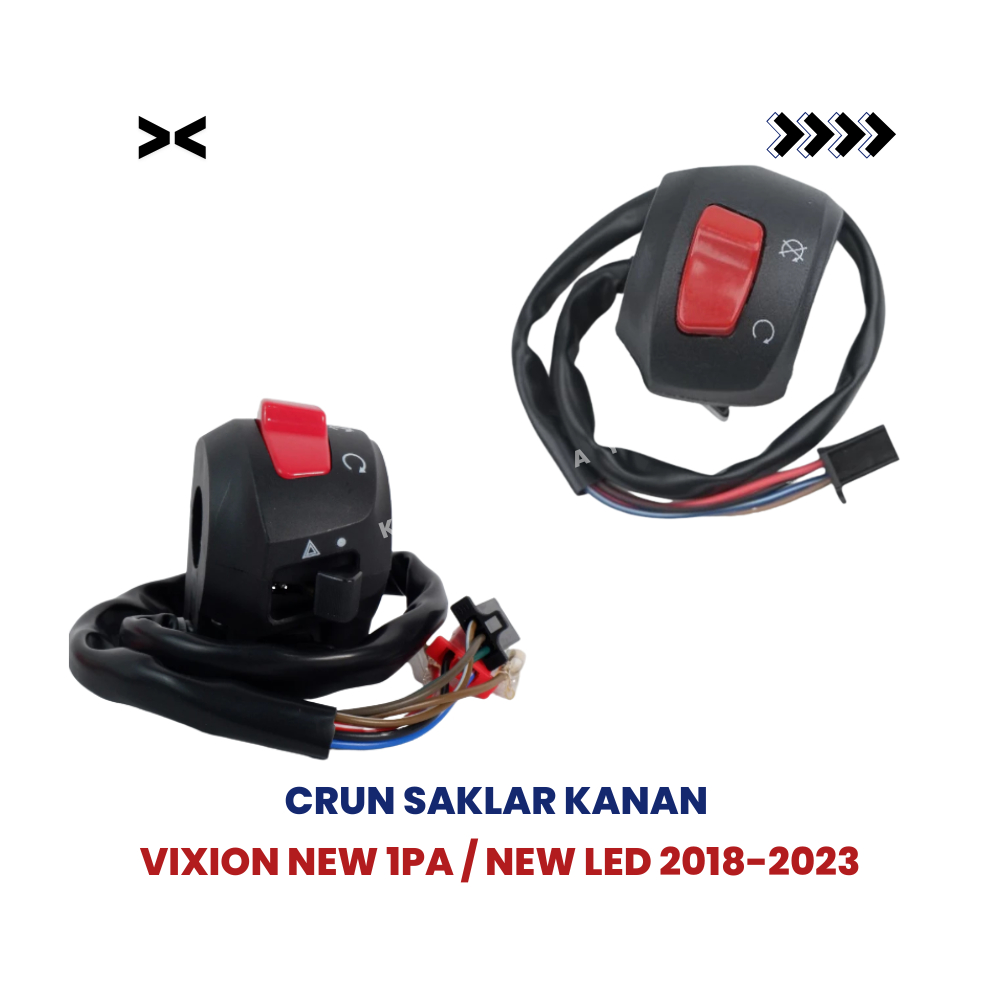 Saklar Kanan Motor Vixion New / Vixion New LED - CRUN