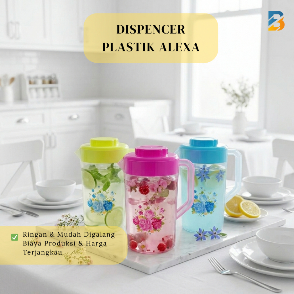 Teko Air Plastik 4,1 Liter Morong Pitcher Jumbo