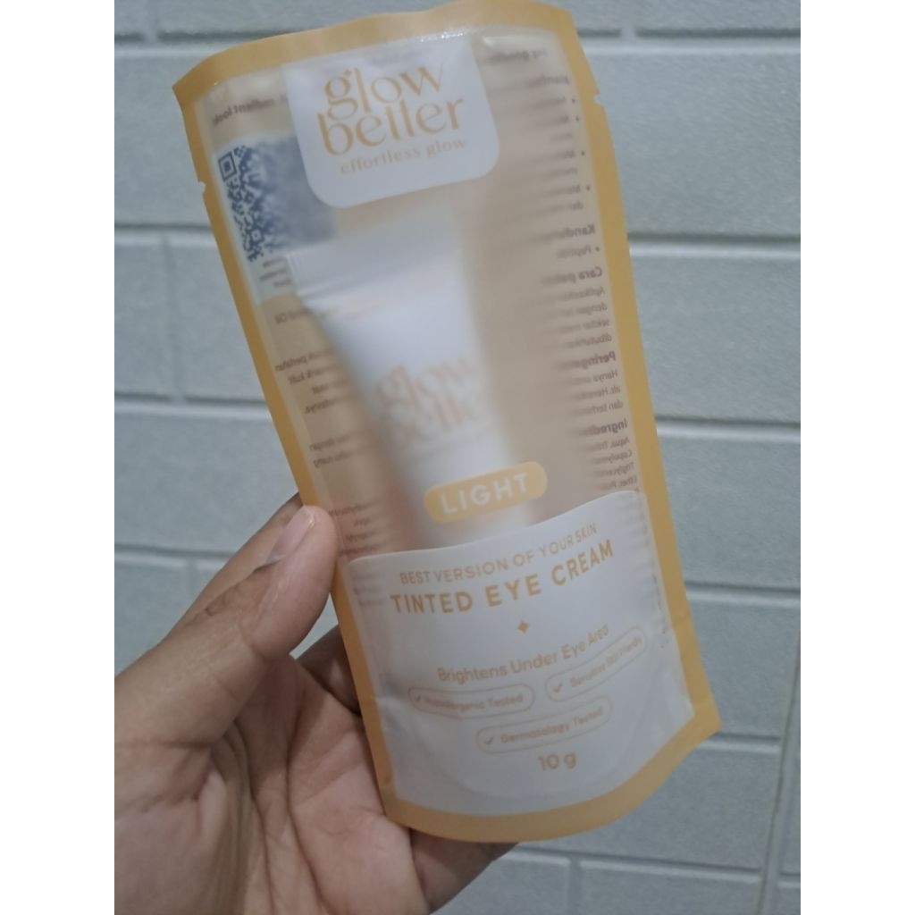 [New/Gress] Lacoco GlowBetter Efforlless Glow Tinted Eye Cream Shade Light