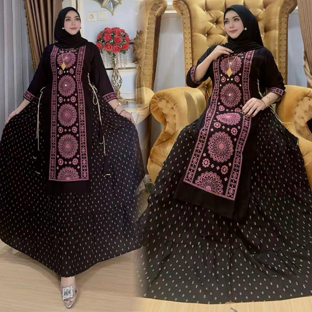 gamis Hindi lidah tereliyee terbaru