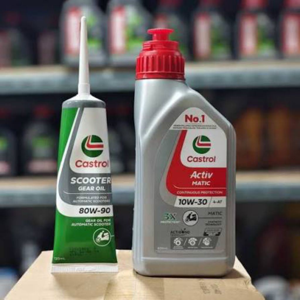 PAKET OLI CASTROL MATIC 0,8ml CASTROL ACTIVE