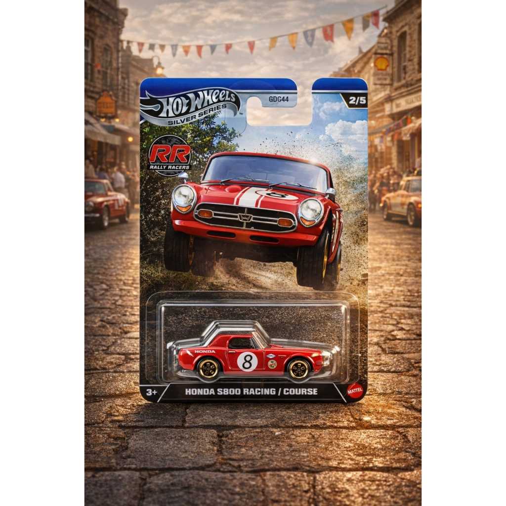 Hot Wheels Honda S800 Racing / course