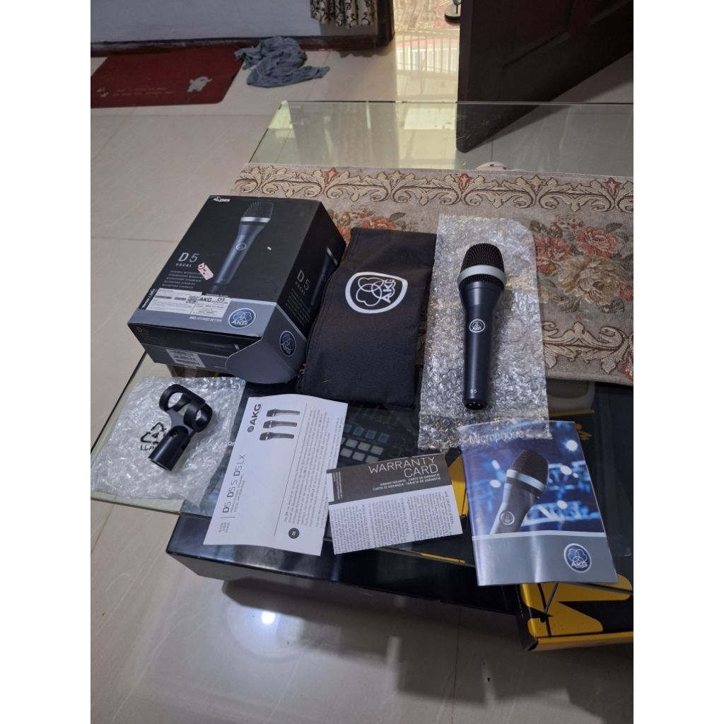 jual mic AKG D5 original second mulus sekali