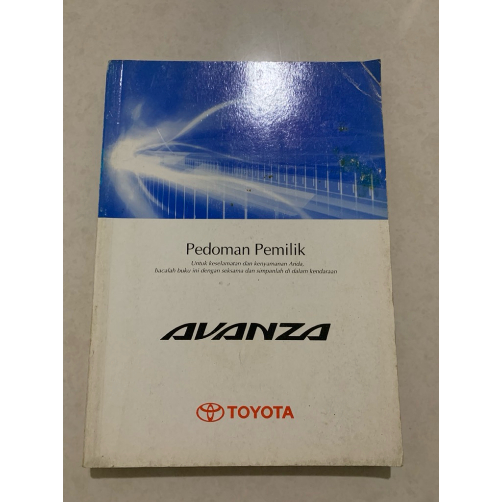 Manual Book Toyota Avanza 2012