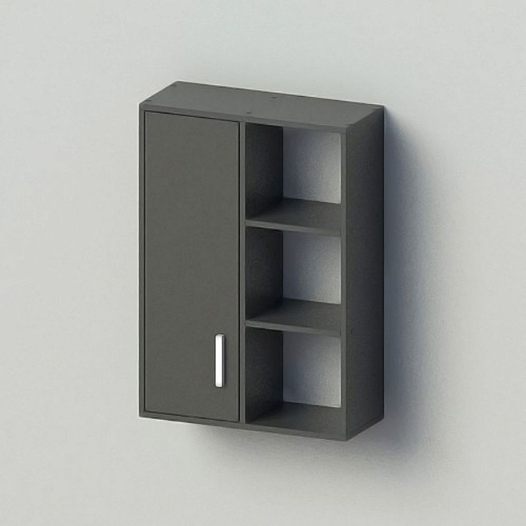 Rak Lemari Dinding Tempel Minimalis