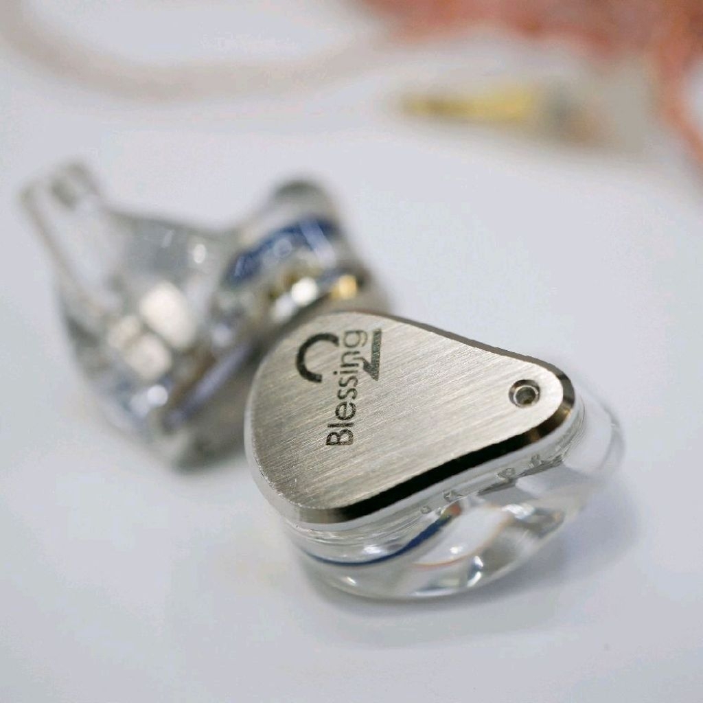 Moondrop Blessing2 1DD 4BA Hybrid Technology in-Ear Monitor Earphone Silver