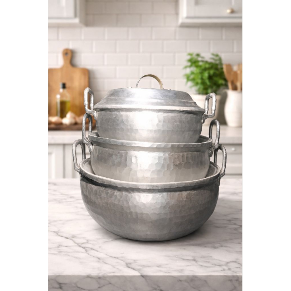 panci sayur / panci sup alumunium asli garut