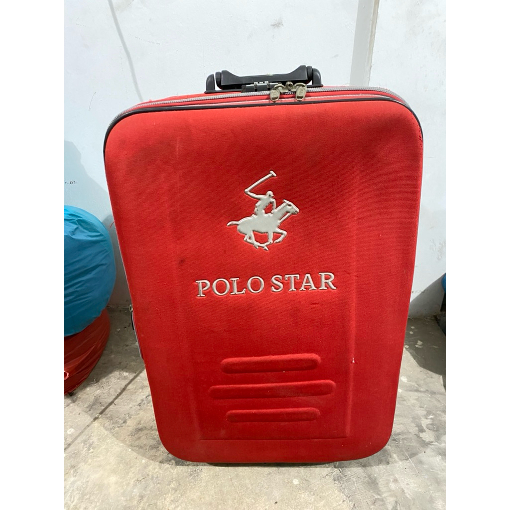 PL Koper POLO STAR 26inch Merah (minus roda seperti gambar terakhir). Iz